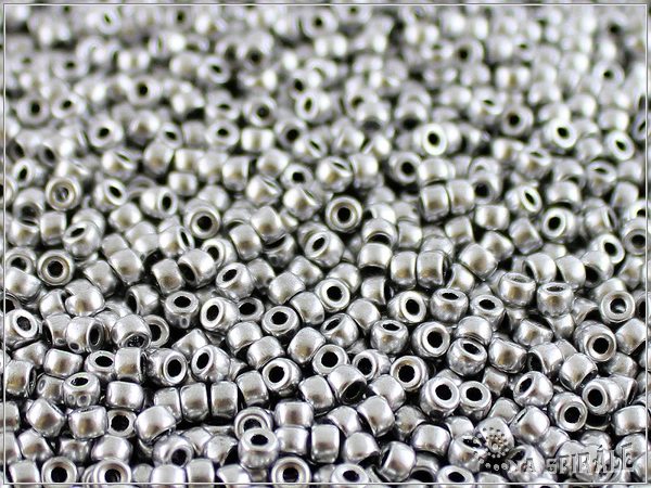 Matubo 7/0, Silky Metallic Mist, 10 g