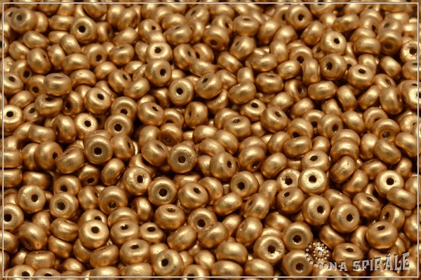Rondelka 2,5x4 mm, Silky Metallic Sand, 5 g