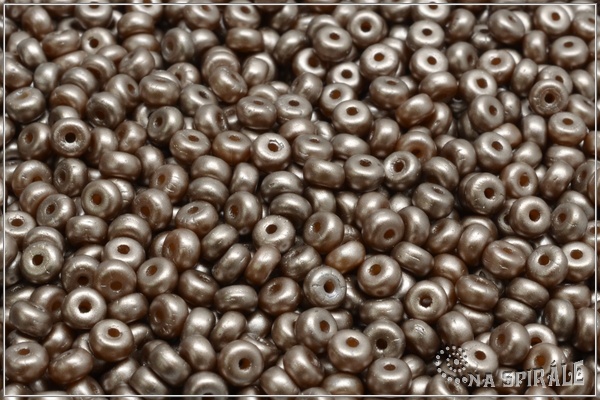 Rondelka 2,5x4 mm, Pastel Light Brown, 5 g