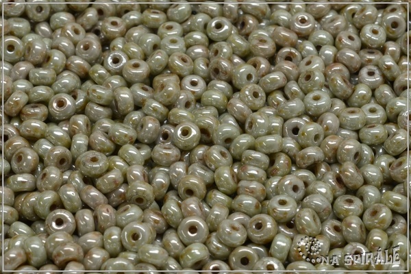 Rondelka 2,5x4 mm, Chalk Savannah, 5 g