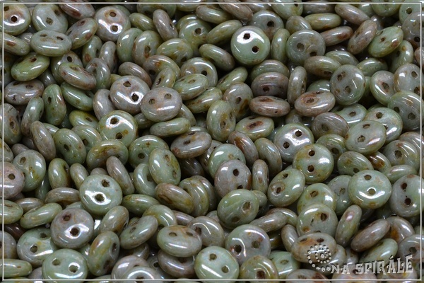 oka dvoudrkov 6 mm, Chalk Savannah, 50 ks