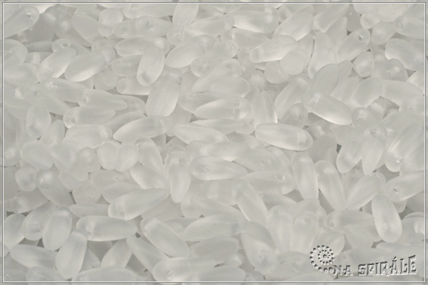 Jazky 8x2,5 mm, Crystal Mat, 5 g