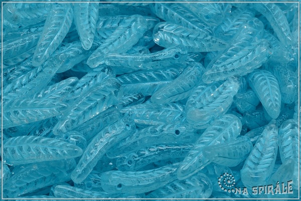 Peka 5x17 mm, Crystal Lt. Blue Wash - ir modr ztr, 12 ks