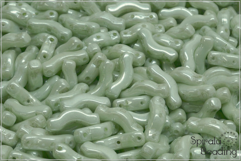 Bridge, Chalk Pastel Green Luster, 12 ks