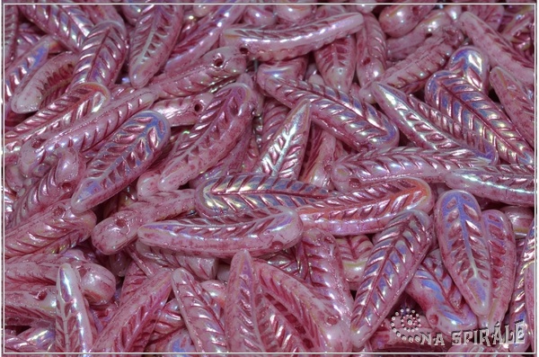 Peka 5x17 mm, Chalk AB Full Pink Wash, 12 ks