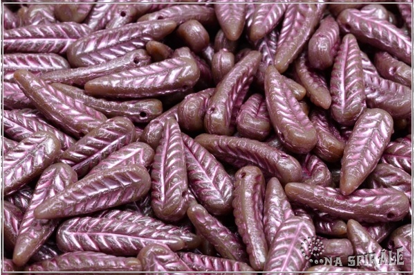 Peka 5x17 mm, Opaque Lavender Pink Wash, 12 ks