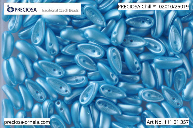 Preciosa Chilli, Pastel Aqua, 30 ks
