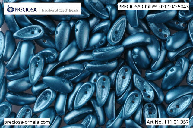 Preciosa Chilli, Pastel Emerald, 30 ks