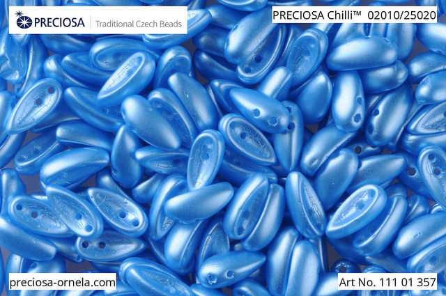 Preciosa Chilli, Pastel Turquoise, 30 ks