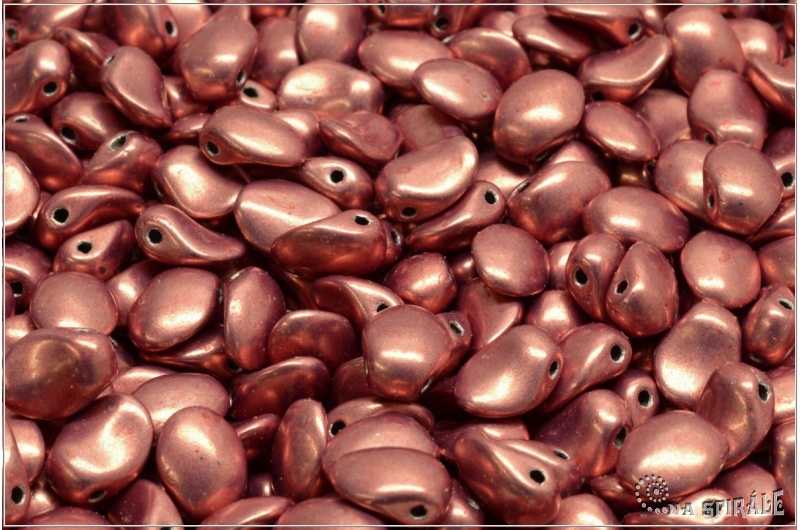 Tulip Petal 6x8 mm - Metallics Light Copper, 30 ks