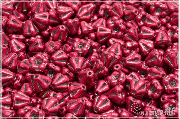 Kytiky - Zvoneky, 6x4 mm, Metallics Punch, 25 ks