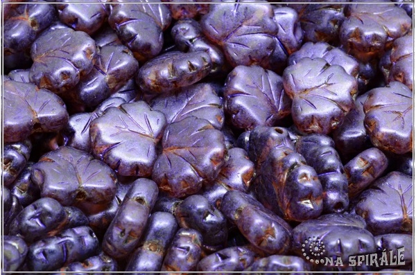 List javor 13x11 mm - Crystal Mat Herbs&Spices Lavender, 10 ks
