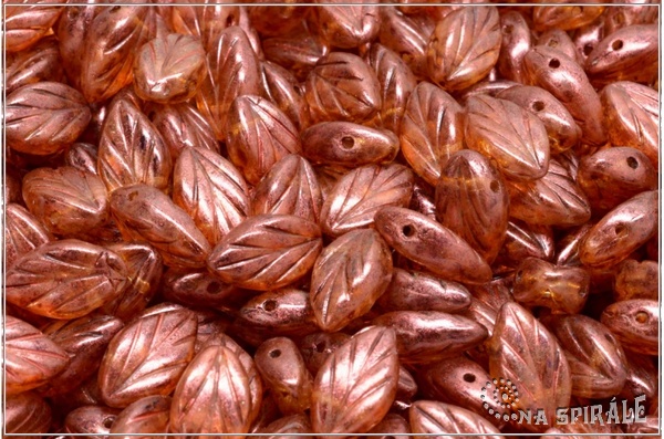 List  bukov 7x11 mm - Crystal Mat Herbs&Spices Cinnamon, 20 ks
