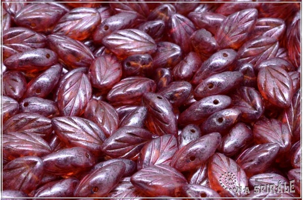 List  bukov 7x11 mm - Crystal Mat Herbs&Spices Chilli, 20 ks