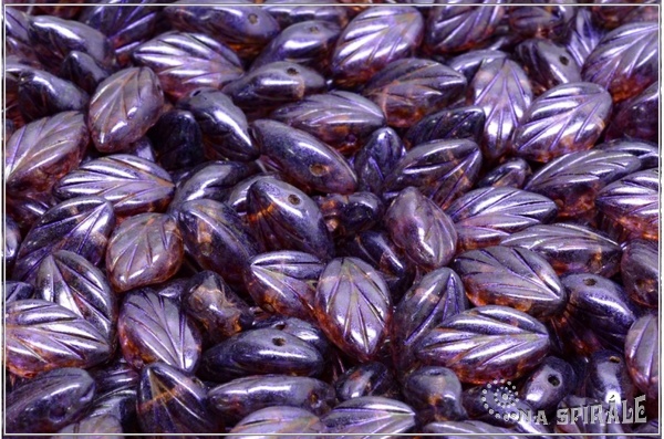 List  bukov 7x11 mm - Crystal Mat Herbs&Spices Lavender, 20 ks