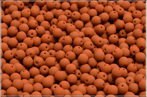 Kuliky UV Neon Autumn Orange, 4 mm, 30 ks