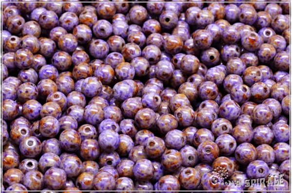 Kuliky 4 mm, Chalk Herbs&Spices Lavender, 100 ks