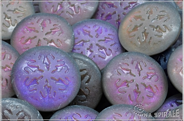 Kaboon vloka 21 mm - Crystal Mat Backlit Purple Haze, 1 ks