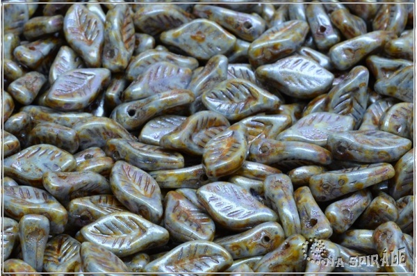 List bobkov 6x12 mm - Chalk, Herbs&Spices Pepper, 20 ks