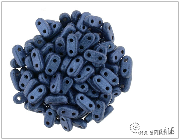 CzechMates Bar 6 mm, Metallic Suede - Blue, 50 ks