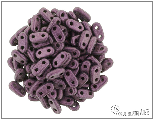 CzechMates Bar 6 mm, Metallic Suede - Pink, 50 ks