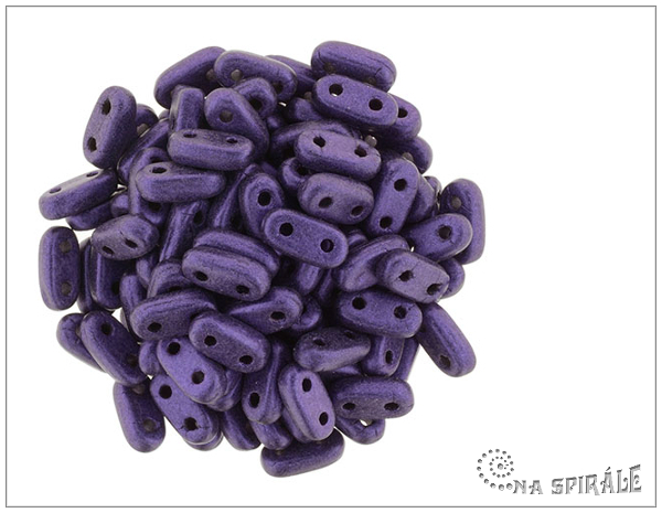 CzechMates Bar 6 mm, Metallic Suede - Purple, 50 ks