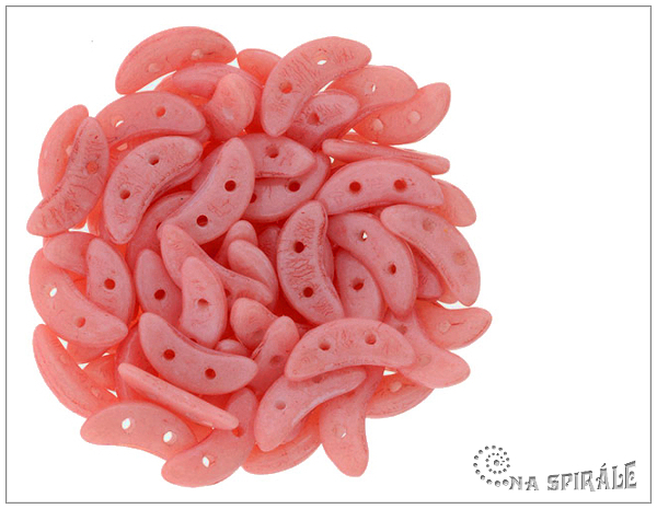 CzechMates Crescent, Opaque Fiesta, 30 ks