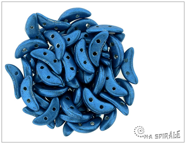 CzechMates Crescent, Saturated Metallic Blue, 30 ks