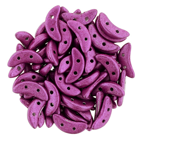 CzechMates Crescent, Saturated Metallic Fuchsia, 30 ks