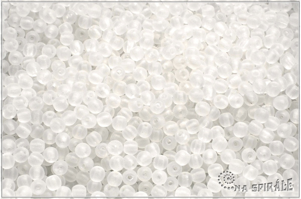Kuliky 3 mm, Crystal Mat, 100 ks