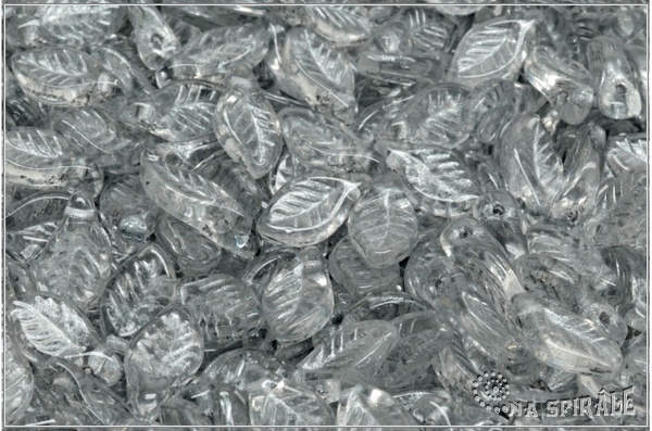 List bobkov 6x12 mm - Crystal Silver Wash, 20 ks