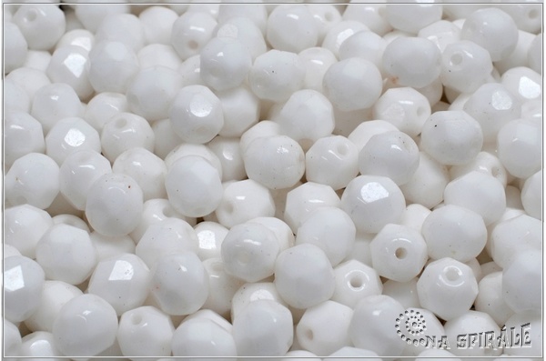 Ohovky 6 mm, Chalk White, 20 ks