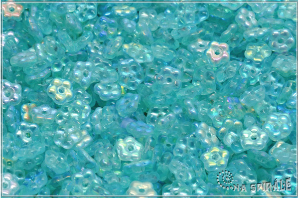 Kytiky - pomnnky 5 mm, Transparent Light Zircon, AB, 50 ks