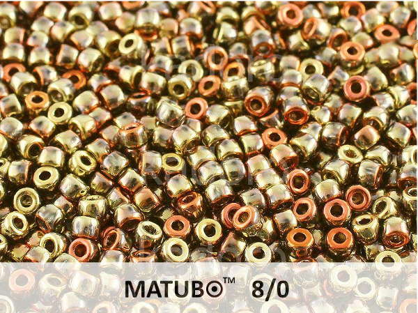 Matubo 8/0, California Golden Rush, 10 g