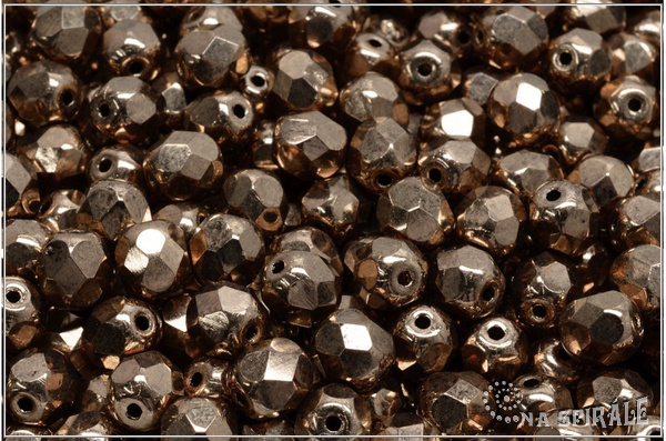 Oh�ovky 6 mm, Jet Metallic Bronze, 20 ks