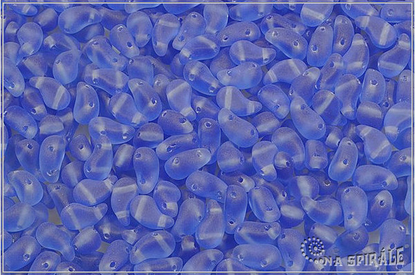 ZoliDuo Right - prav - Transparent Sapphire Matted, 20 ks