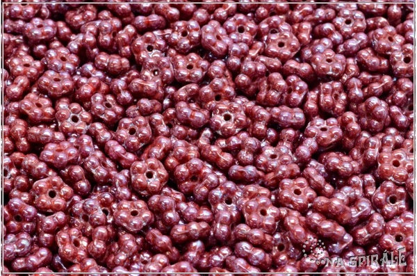 Kytiky - pomnnky 5 mm, Opaque Dark Red Nebula, 50 ks
