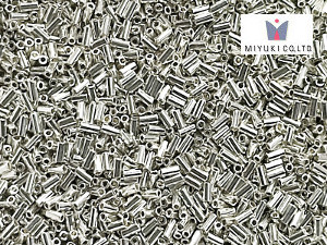 MIYUKI Bugle 3 mm, Galvanized Silver, BGL1-1051, 10 g