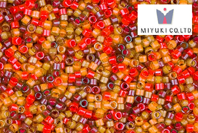 Miyuki Delica 11 MIX, Luminous Mix 3, DB2063, 5 g