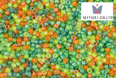 Miyuki Delica 11 MIX, Luminous Mix 6, DB2066, 5 g