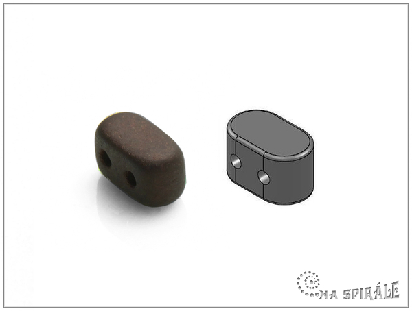IOS par Puca, Metallic Dark Bronze Mat, 5 g