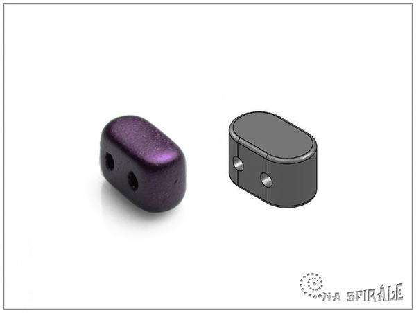 IOS par Puca, Metallic Mat Dark Violet, 5 g