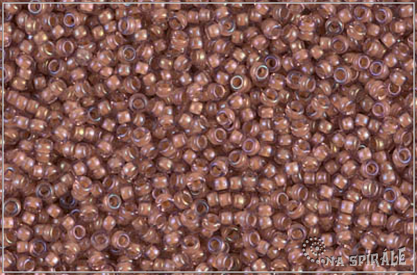 Miyuki Round Lined Cinnamon Luster, MRR-15-0337, 5 g