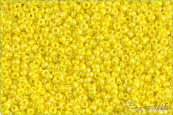 Miyuki Round Opaque Yellow AB, MRR-15-0472, 5 g