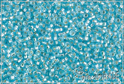 Miyuki Round Dyed Semi Frosted SL Aqua, MRR-15-1643, 5 g