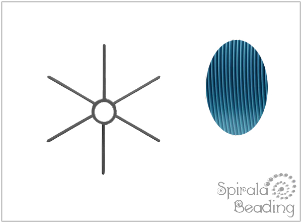 Kostra Lyra B, nmonick modr hedvbn, 1 ks