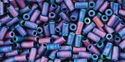 TOHO Bugles 3 mm Matte Color Iris Blue, TB-01-705, 10 g