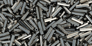 TOHO Bugles Hexagon 6 mm Nickel, TBH-02-711, 5 g