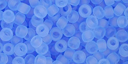 TOHO Transparent-Frosted Lt Sapphire, TR-08-13F, 10 g