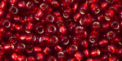TOHO Silver-Lined Ruby, TR-08-25C, 10 g